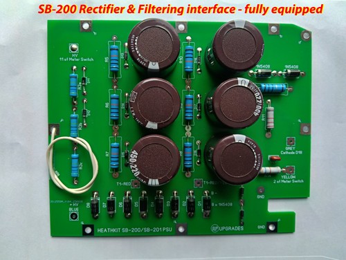 Filter capacitor board - filter, fully