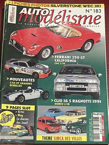 Auto modélisme 183 octobre - auto,