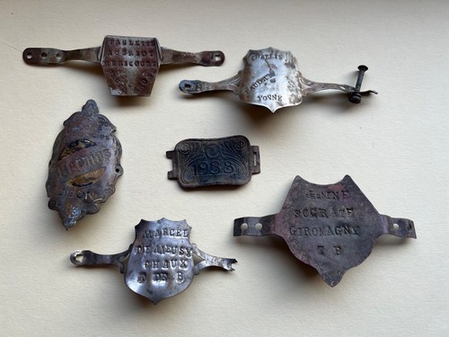 Anciennes plaques fiscales - , de