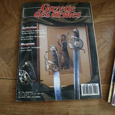 Revue GAZETTE ARMES n°170 1987 baionnette poudre noire cartouche le mat 44