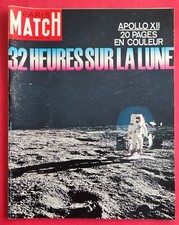 Paris MATCH N°1076 20 Déc 1969 32 heures sur  LA LUNE Apollo XII Voir sommaire