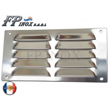 Grille inox 152mm - x, 76mm