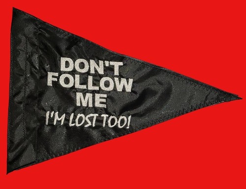 Don t follow - 12"x, 18"