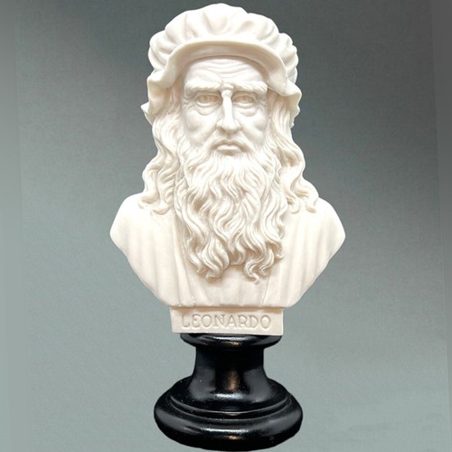 Statuette buste léonard - statuette,