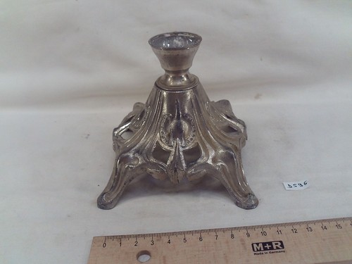 Ancien pied lampe - ancien, de