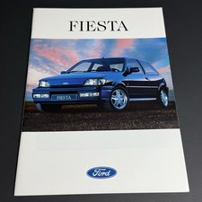 FORD FIESTA / 32p brochure catalogue / 1993 NL Dutch / XR2i / top!