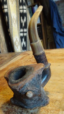 Etrange Pipe à Fumer - bois