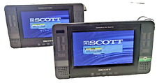 SCOTT TSX 700 CS / Double tablette portable 17,5 cm lecteur DVD, USB, SD, MMC