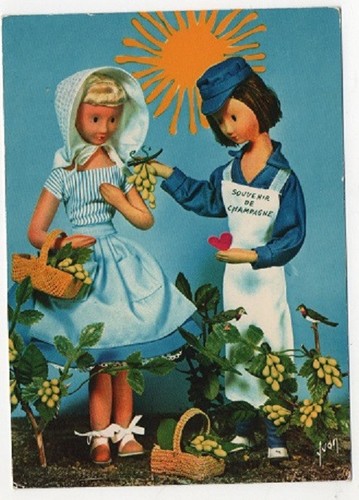 Carte souvenir de - carte,