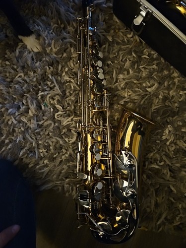Alto saxophone brass - -,