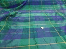 Tissu voile de soie imprimé