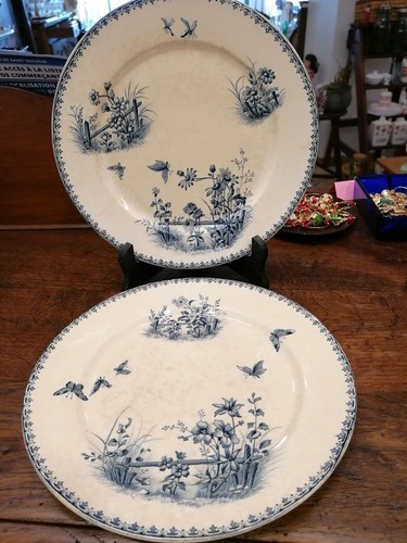 Lot assiettes plates - de,