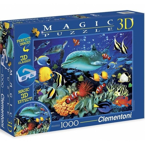 Clementoni puzzle 1000 pièces - puzzle,