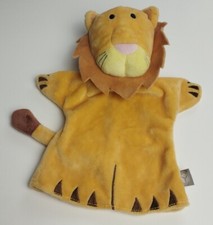 Doudou Plat Marionnette OXYBUL lion  ?