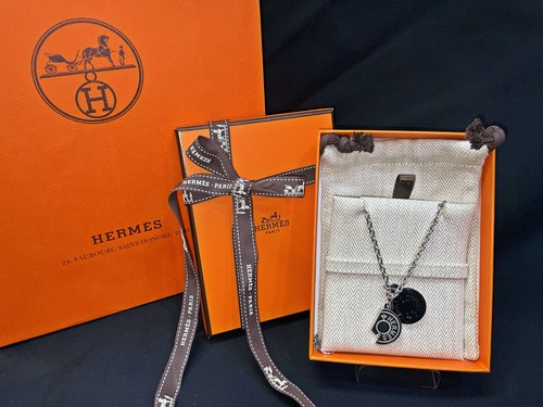 Hermes collier argent avec - argent,