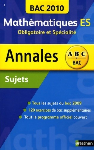 Annales bac 2010 - annales,