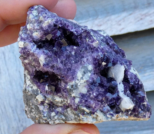 Fluorite mauve saint - saint, péray