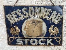 plaque émaillée Tole Peinte