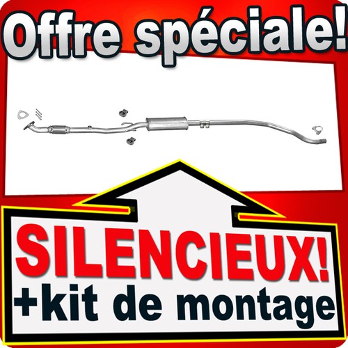 Silencieux intermédiaire pour - silencieux,