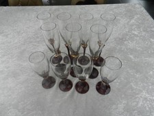 Lot  verre à vin / flûte à