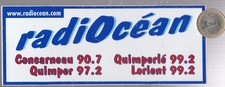 C25 radio. RADIO OCEAN Concarneau 90.7 - Quimperlé 99.2 - Quimper 97.2 - Lorient