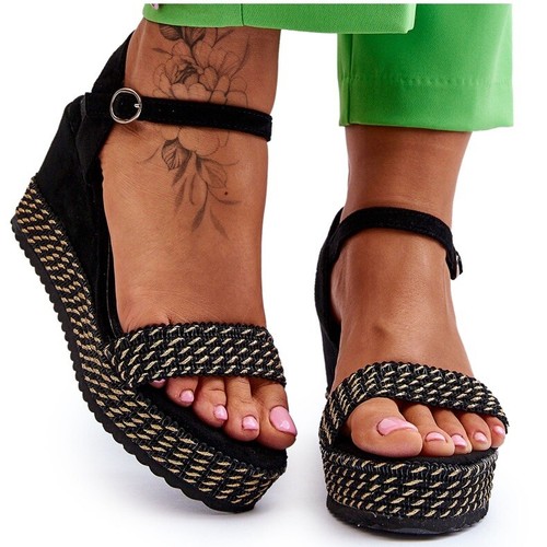 Sandales compensées taille - sandales,
