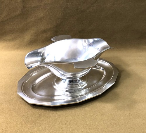 Saucière art deco métal - saucière,