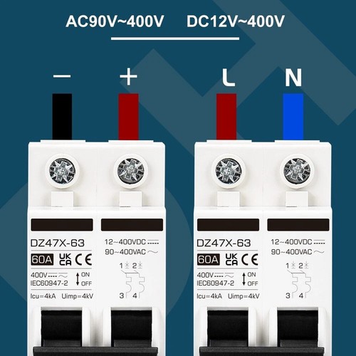 Disjoncteur 400v ac 90 - 400v,