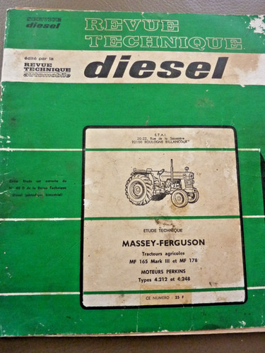 Revue technique tracteur - revue,