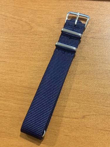 Bracelet montre nato bleu - de,