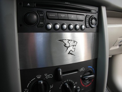 Plaque peugeot 207 - cc, sw
