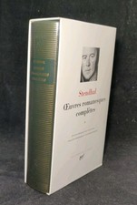 STENDHAL - Oeuvres romanesques completes - tome 2  - La PLEIADE - 2007