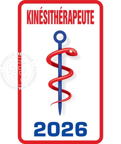 Caducée kiné 2026 - kiné,