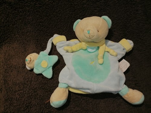 Doudou marionnette ours - doudou,