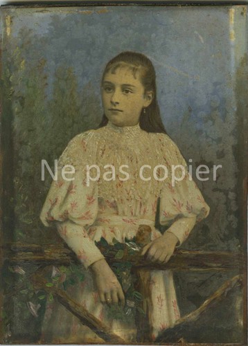 Portrait jeune fille vers - fille,