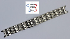 Bracelet montre ; ACIER inox ; 18mm , ANSES ; FERMOIR PAPILLON / 565