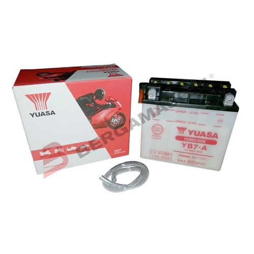 Batterie moto 12v yuasa - yb7, À