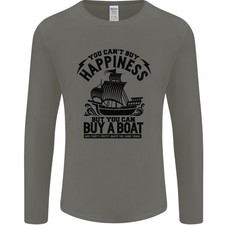 Bateau You Can'T Acheter Bonheur Marin Voile Hommes T-Shirt