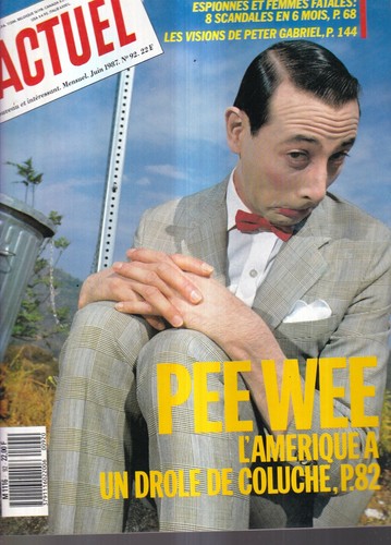 Magazine actuel 1987 - actuel, n°92.