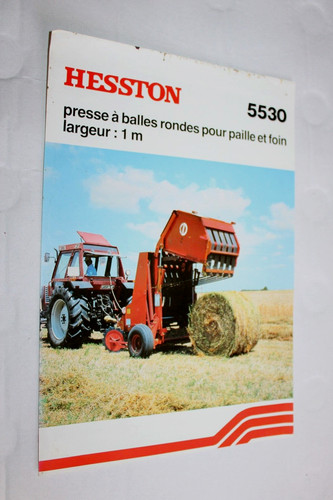 Prospectus presse hesston 5530 - hesston,