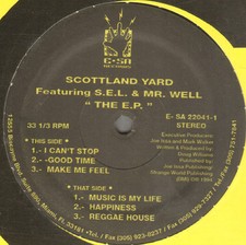 SCOTTLAND YARD - The EP - 1994