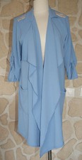 Veste longue bleue neuve