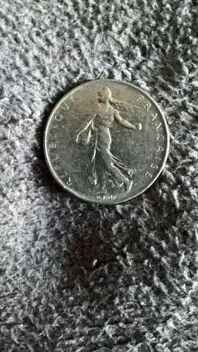 Pièce franc semeune nickel - franc, "nickel