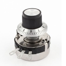 WTH118-2W 10K ohm Rond carbone linéaire Variable Potentiomètre w bouton cadran