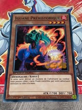 Carte YU GI OH IGUANE PREHISTORIQUE SGX2-FRC06 x 3