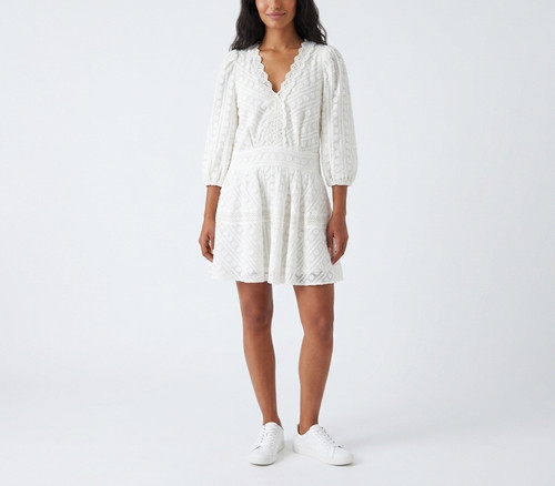 Sandro robe dentelle - sandro, femme