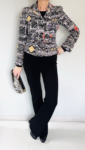 Veste imprimé flamand rose