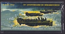 2015-70e anniversaire du Débarquement-Bloc souvenir n°114 neuf sous blister