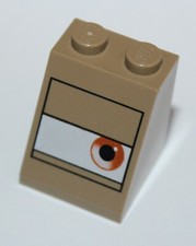 Lego Cars Dark Tan Slope 65