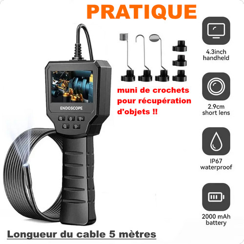 Caméra endoscope tuyau - endoscope,